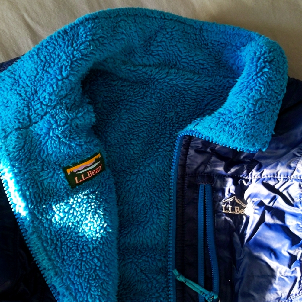 L. L. Bean boys down/fleece jacket